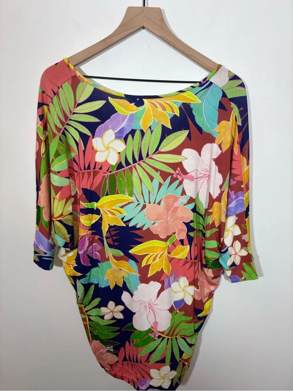 Citrus Women's Standard Tunic Swimsuit Cover Up NWT XS Multi in the Tropics